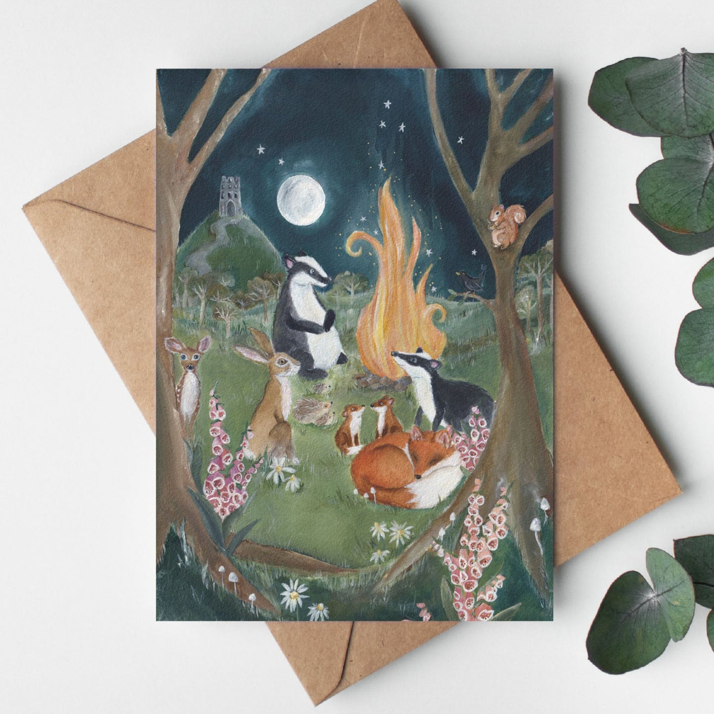 Campfire | Woodland Magic Greeting Card