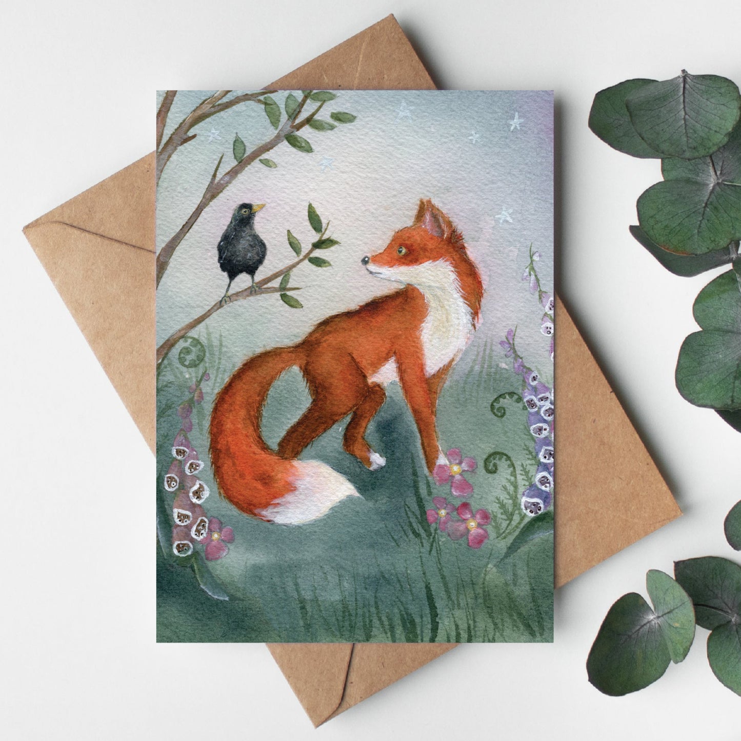 My Familiar | Woodland Magic Greeting Card