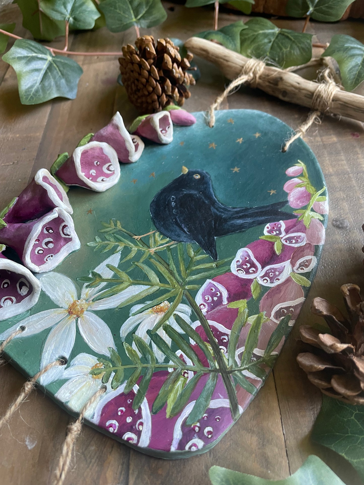 Original Ceramic Artwork | Starry Skies