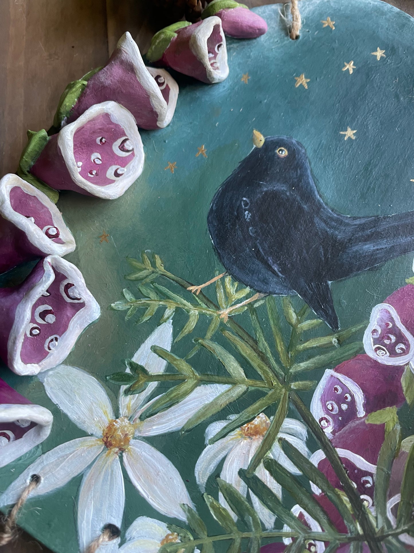 Original Ceramic Artwork | Starry Skies