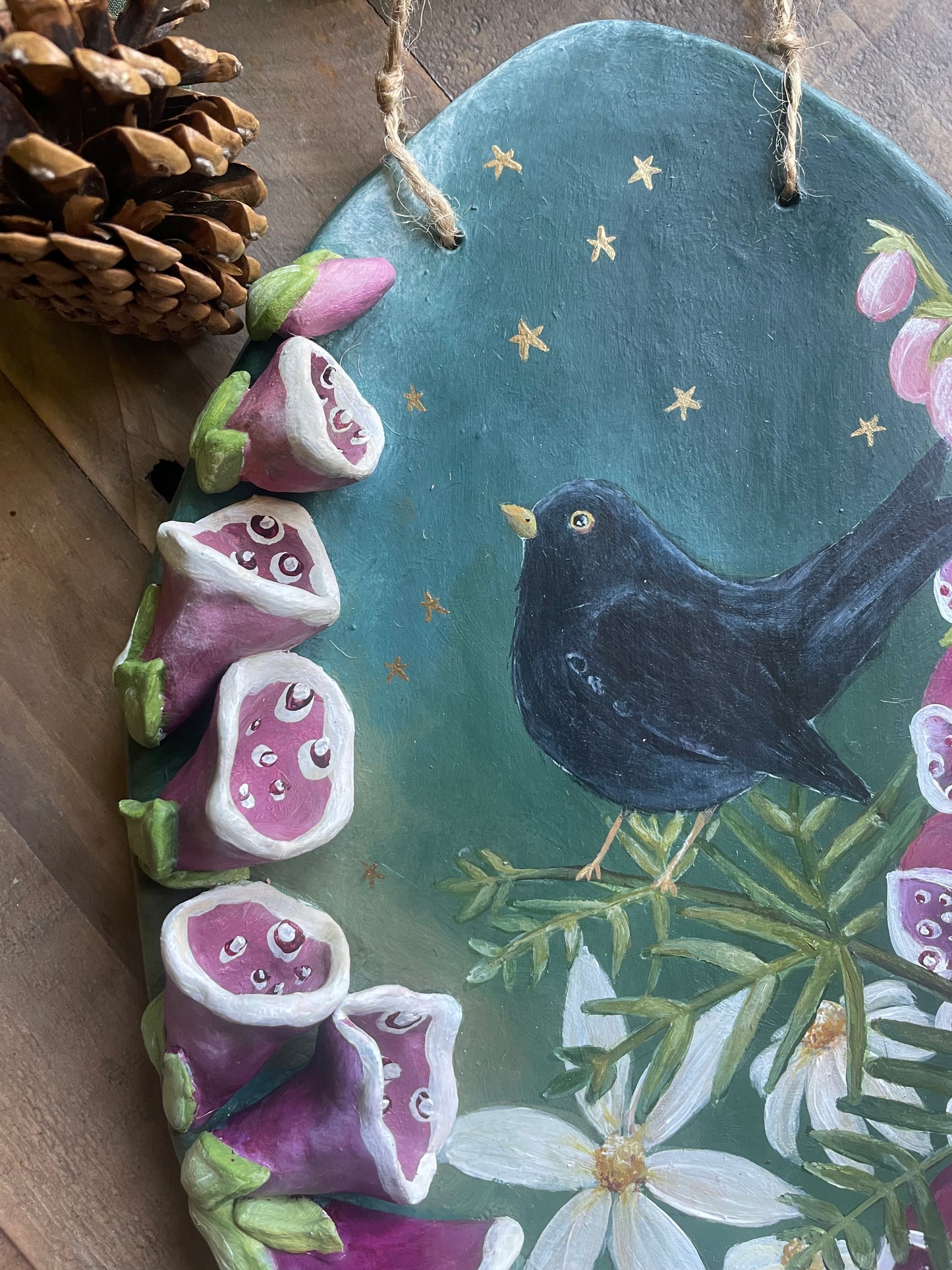 Original Ceramic Artwork | Starry Skies