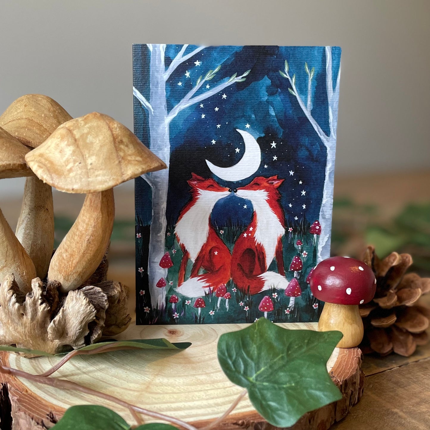 Fox Greeting Card | Love Story