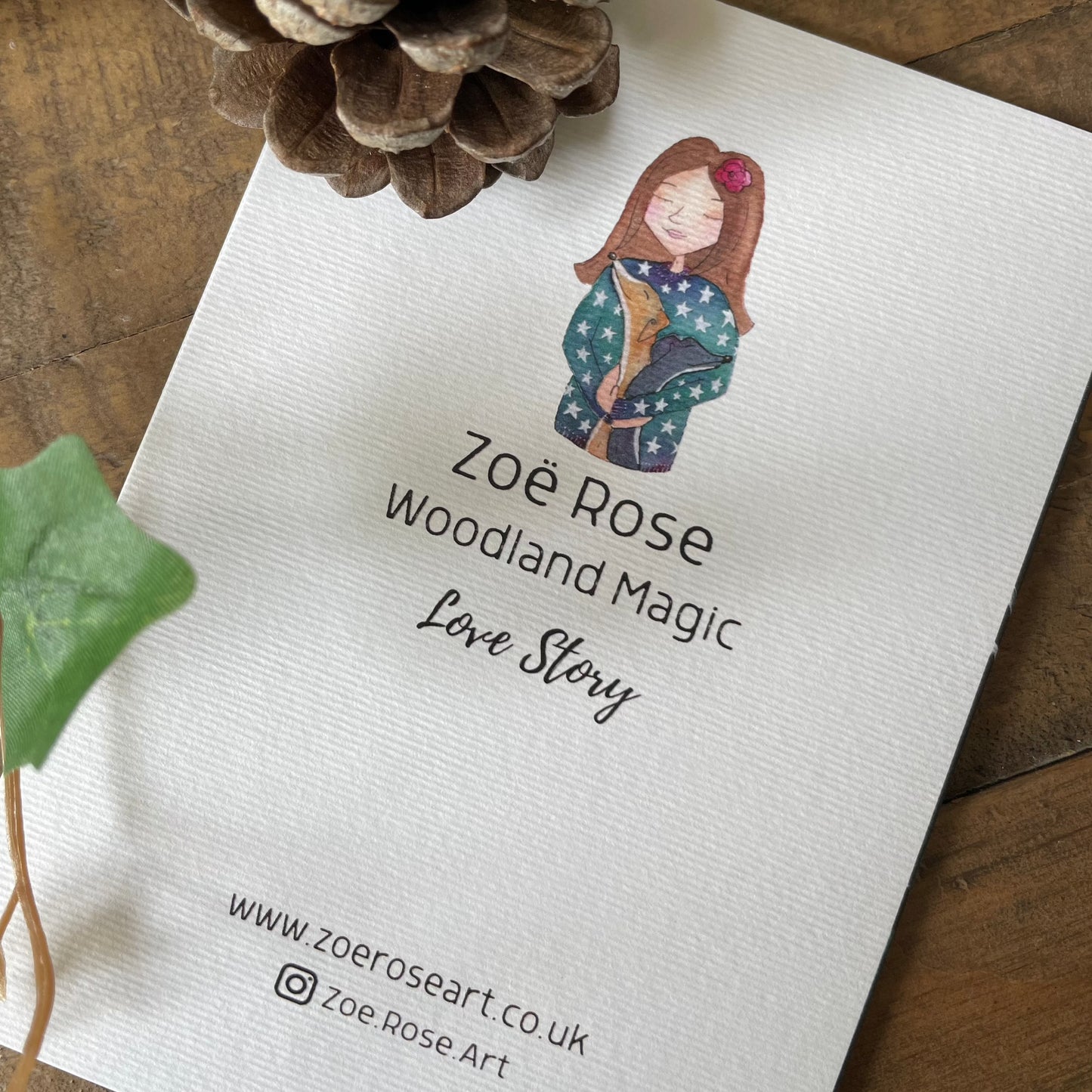Fox Greeting Card | Love Story