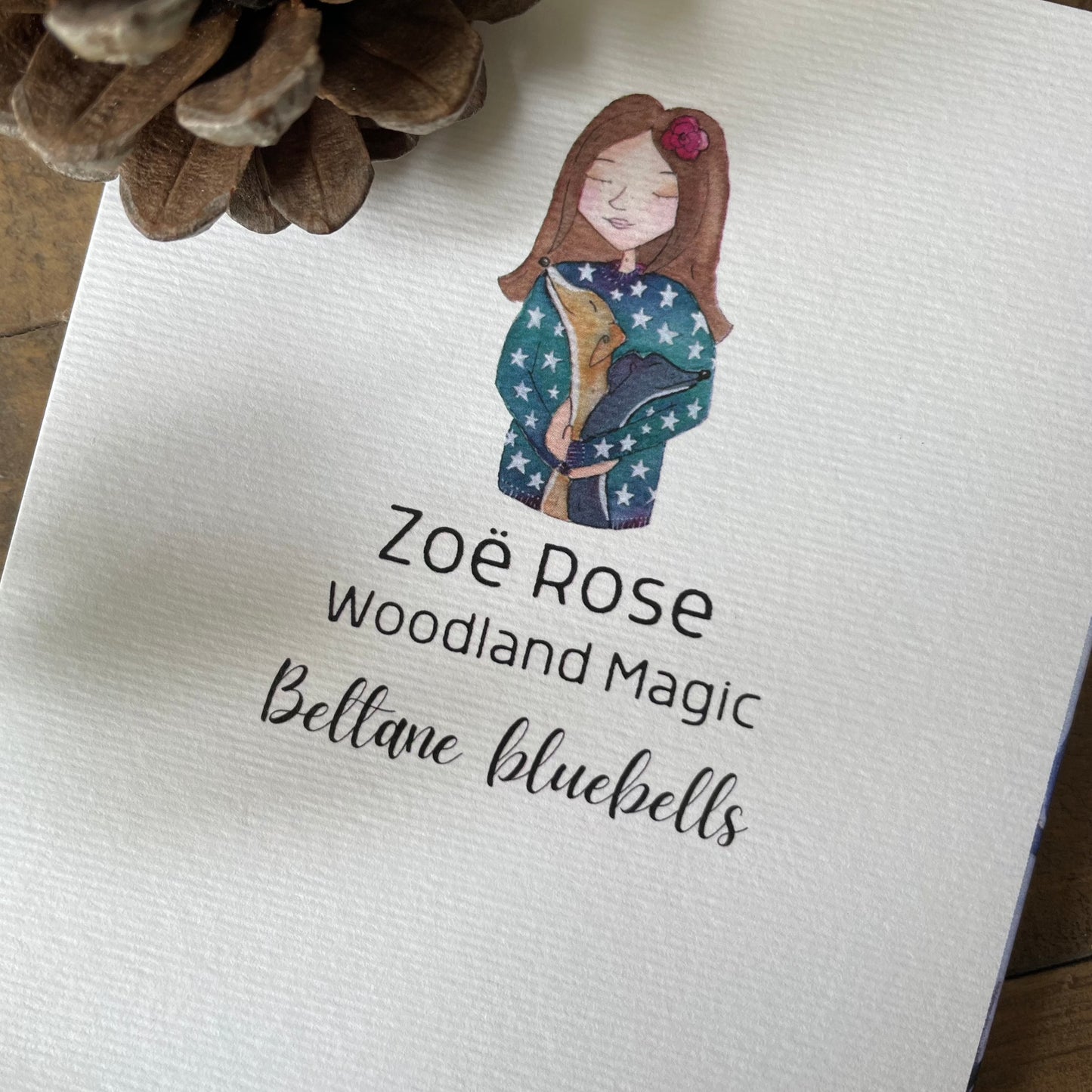 Beltane Hares | Woodland Magic Greeting Card