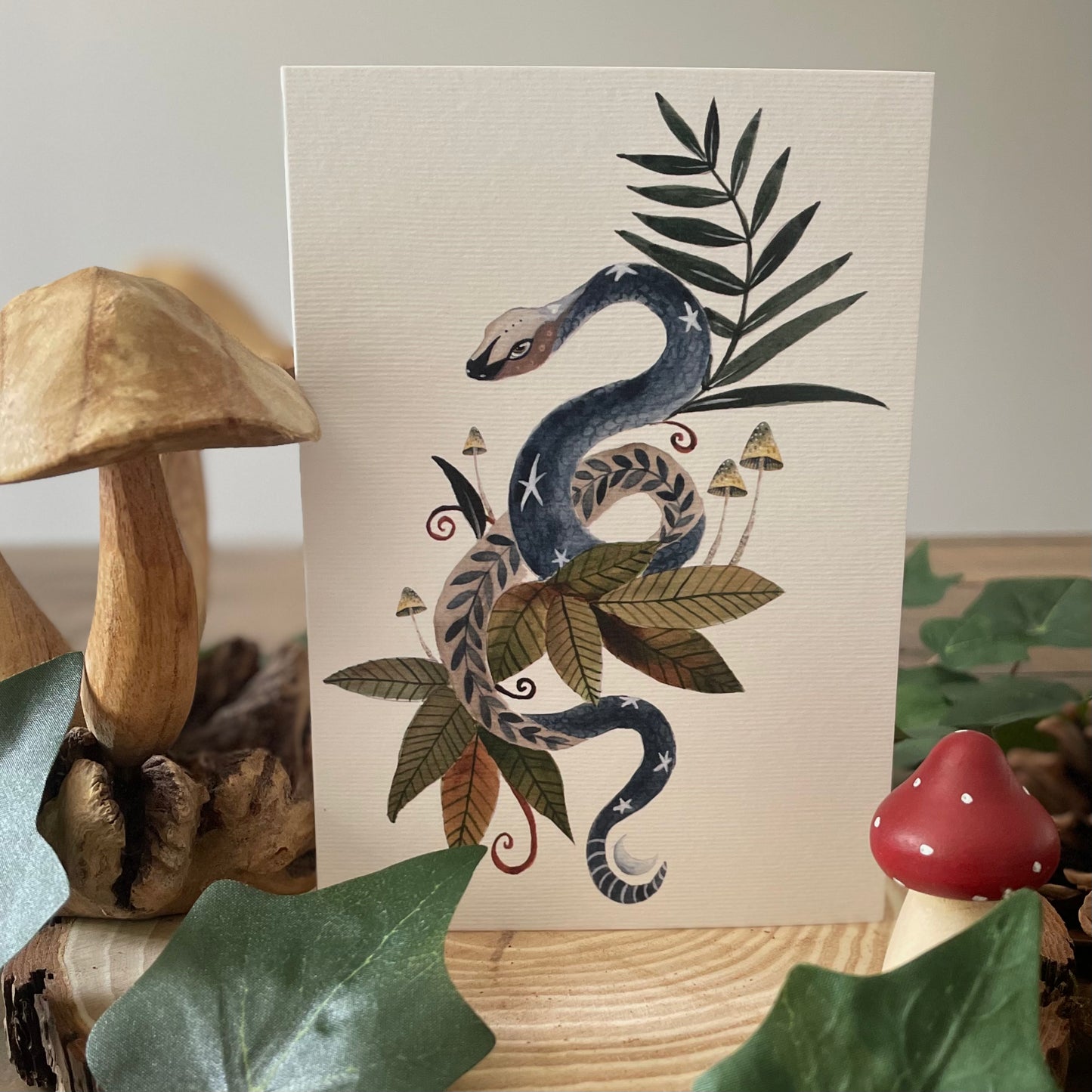 Snaky B | Woodland Magic Greeting Card