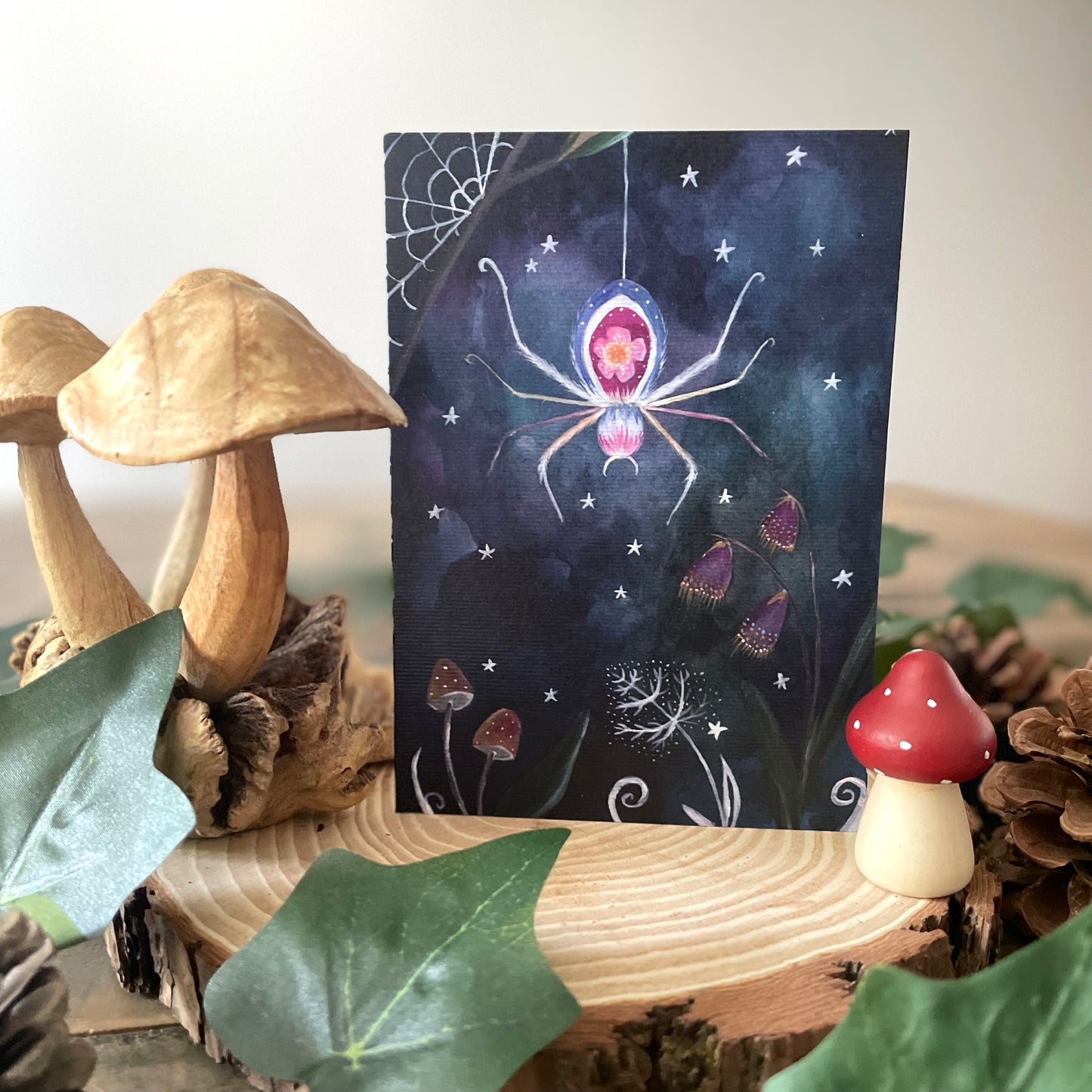 Web of Dreams | Woodland Magic Greeting Card