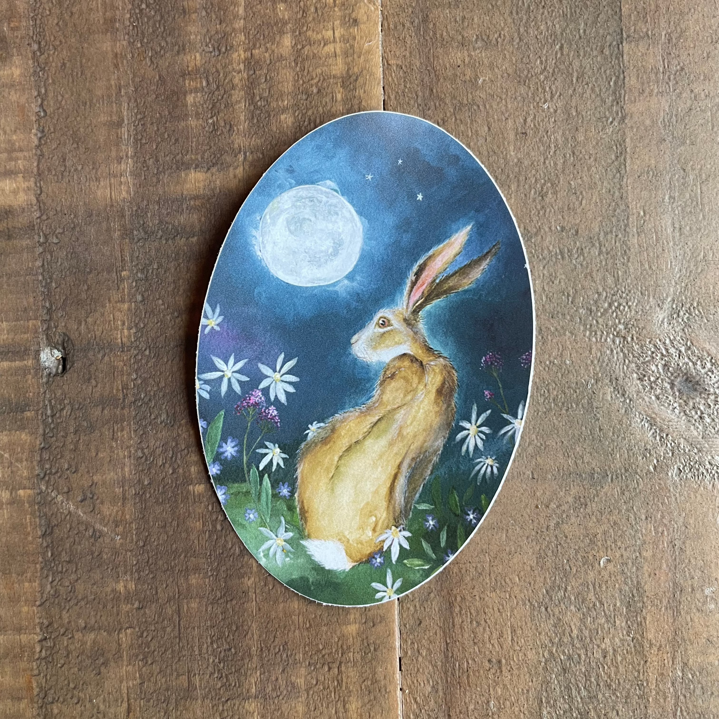 Moon Glow Matte Vinyl Sticker