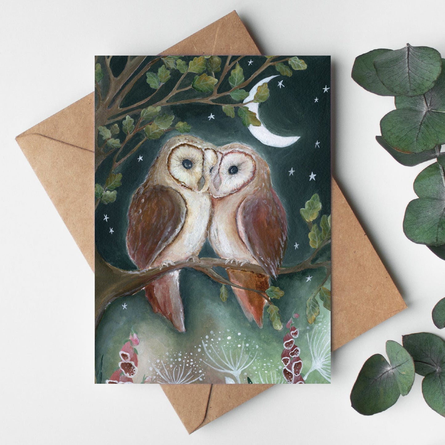 Guardians of the Oak | Woodland Magic Greeting Card