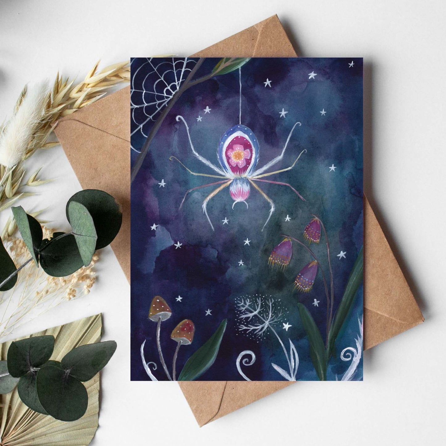 Web of Dreams | Woodland Magic Greeting Card