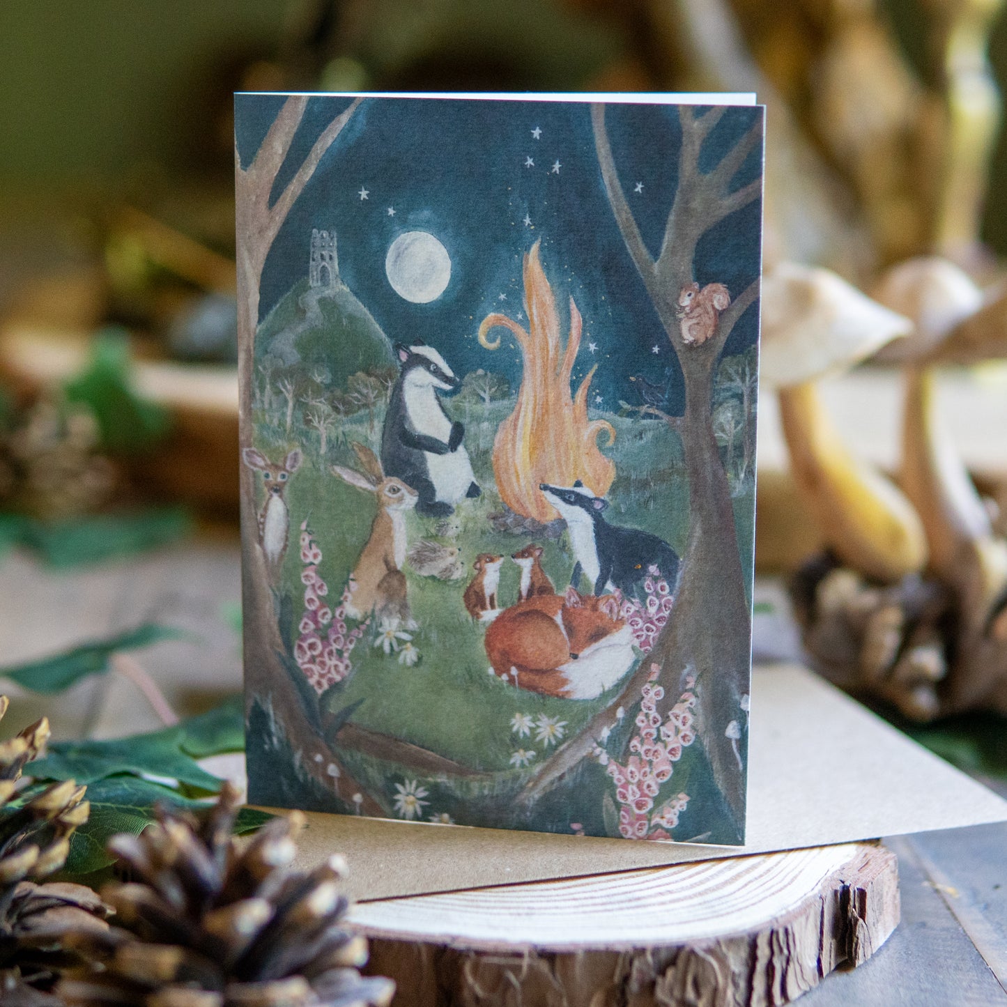 Campfire | Woodland Magic Greeting Card