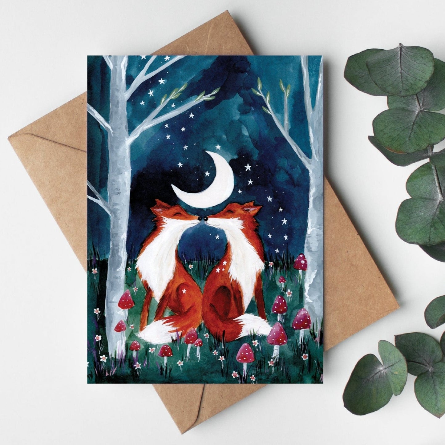 Fox Greeting Card | Love Story
