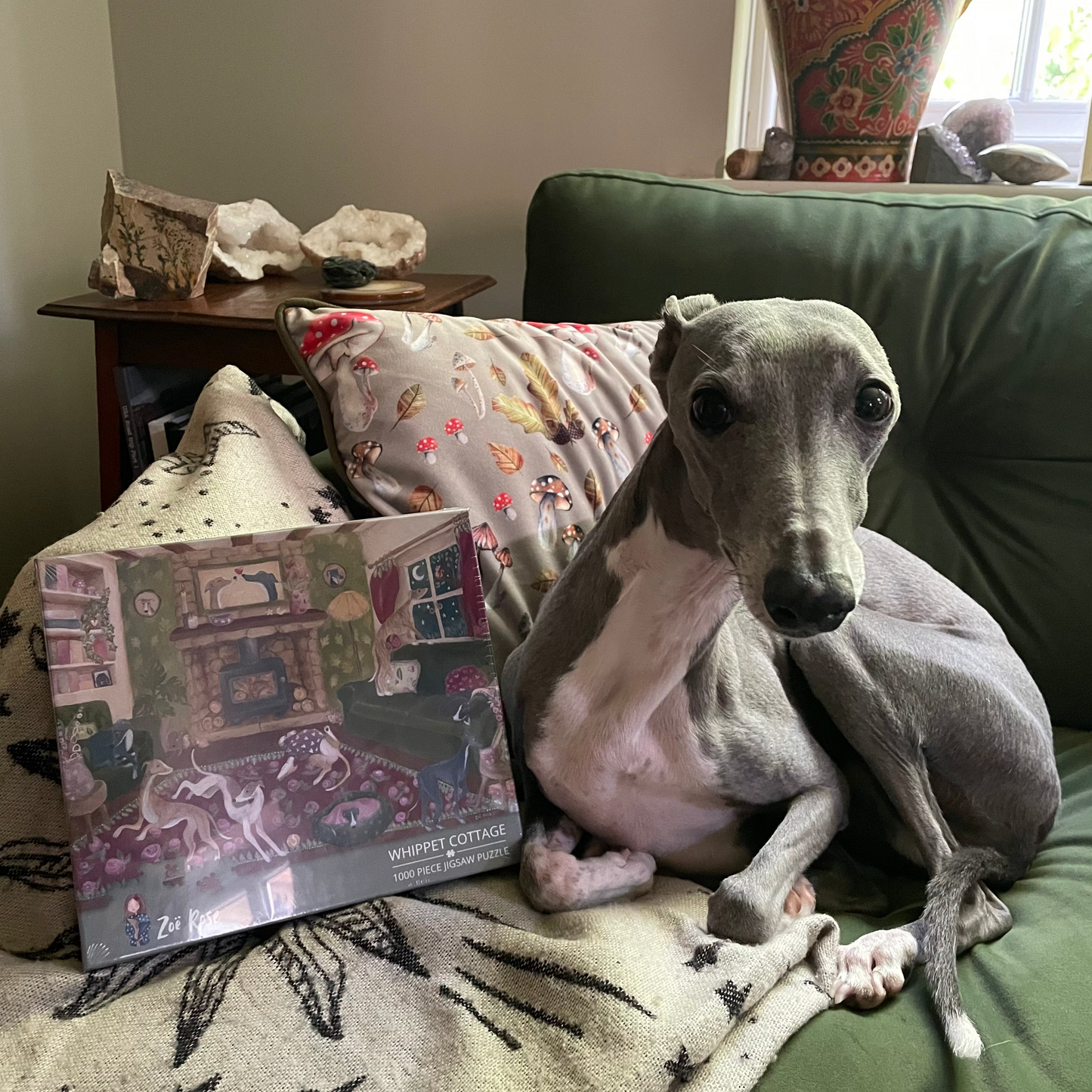 Whippet Cottage   1000 Piece Jigsaw Puzzle