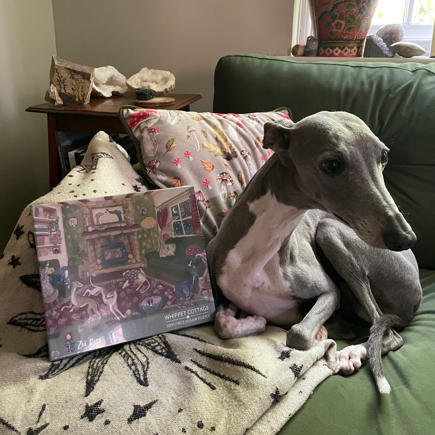 Whippet Cottage   1000 Piece Jigsaw Puzzle
