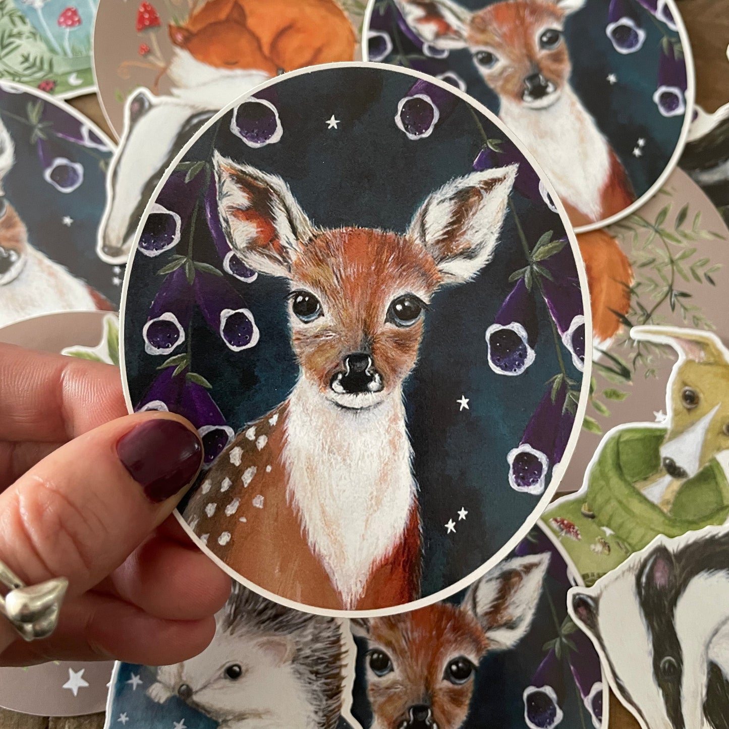 Deer Vinyl Sticker