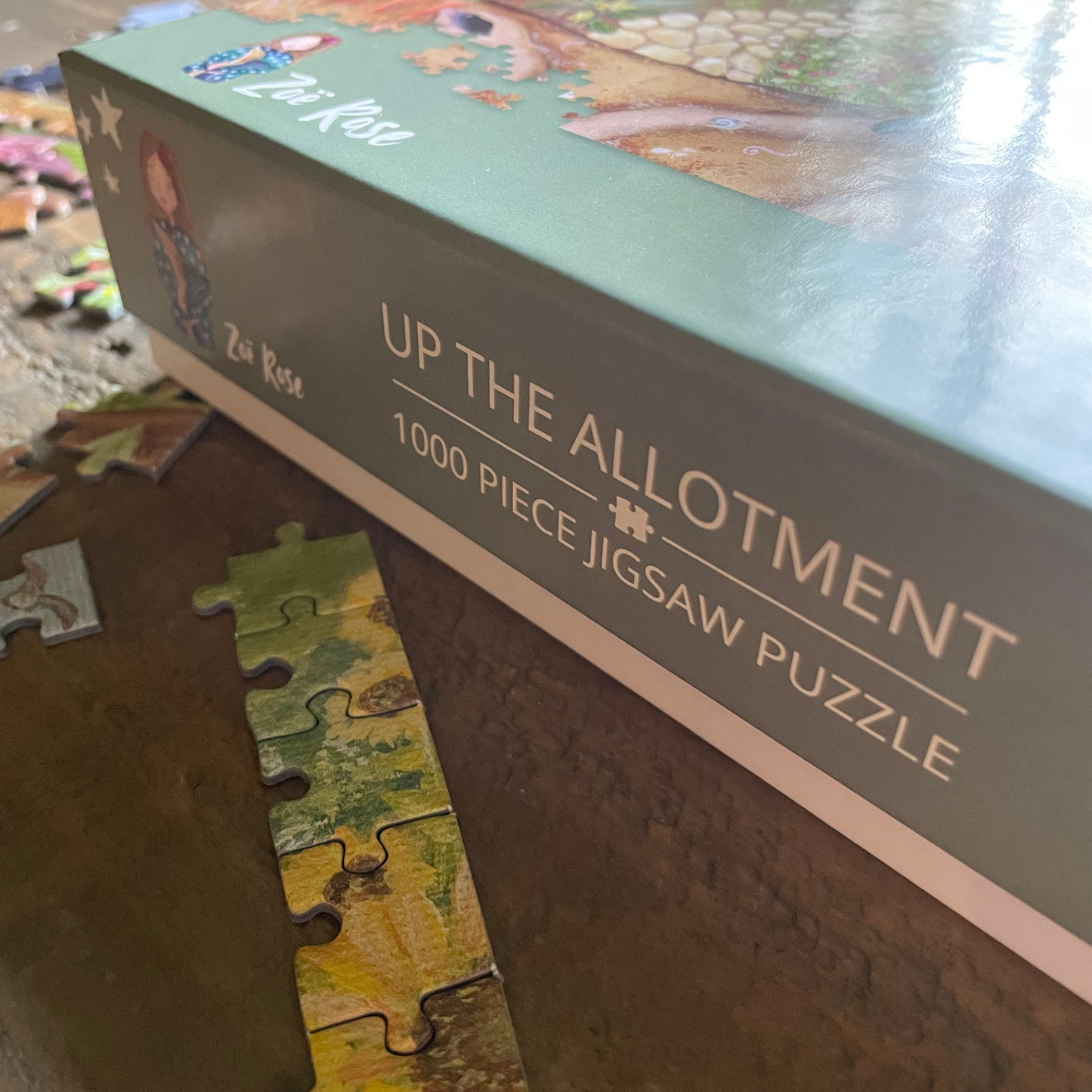 Up the Allotment 1000 Piece Whippet Jigsaw Puzzle