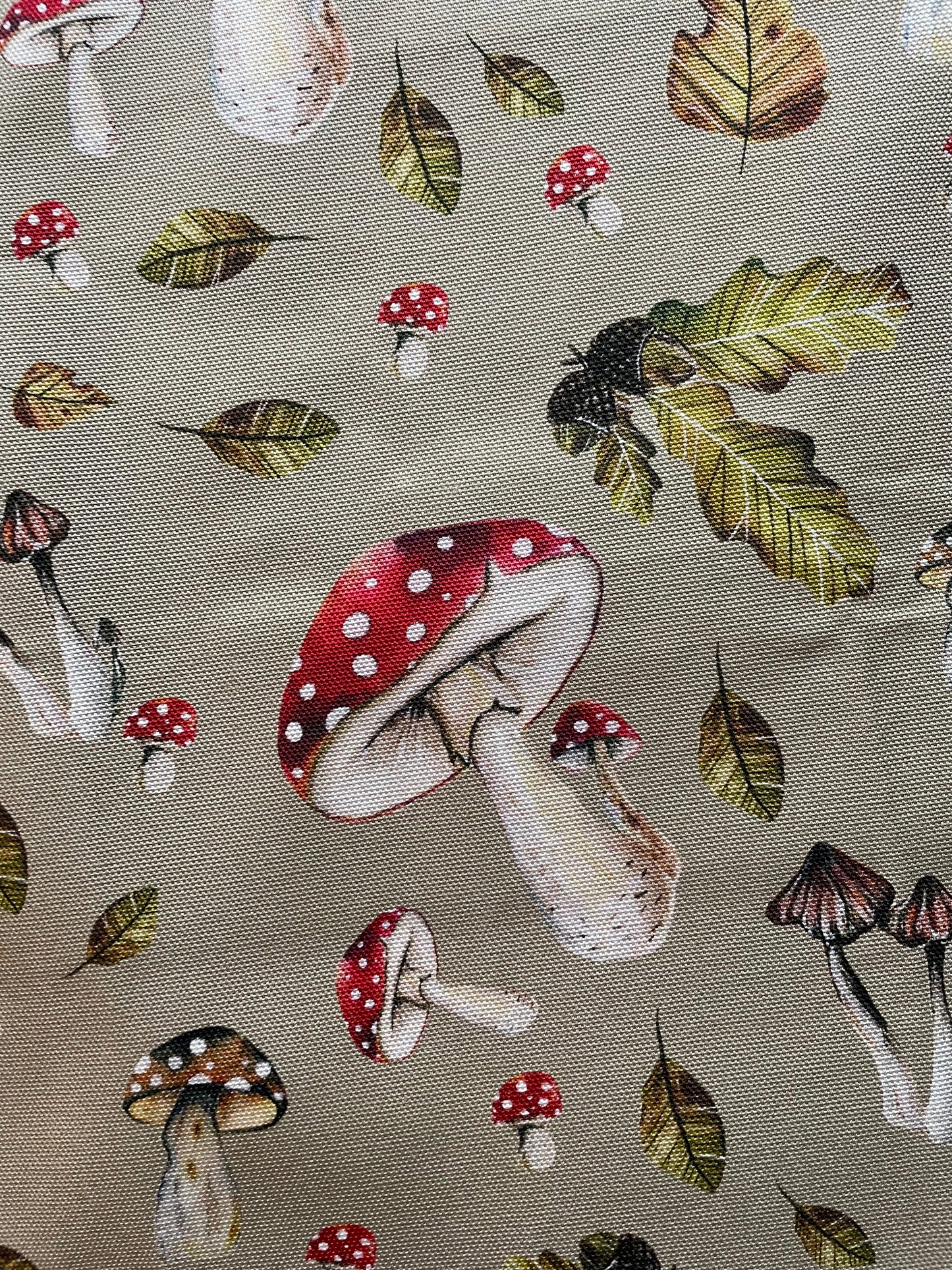 Mushroom Cotton Tea Towel | Mushroom Forest