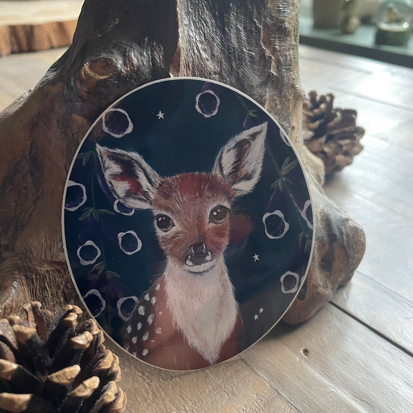 Deer Vinyl Sticker