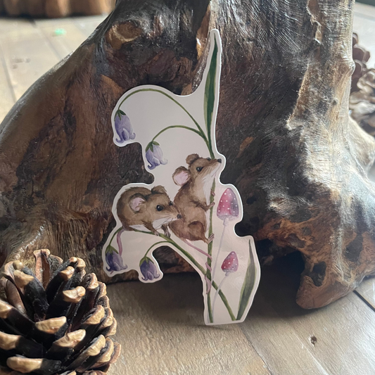 Mice Vinyl Sticker