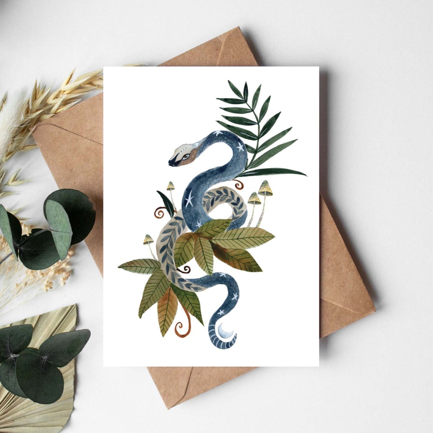 Snaky B | Woodland Magic Greeting Card