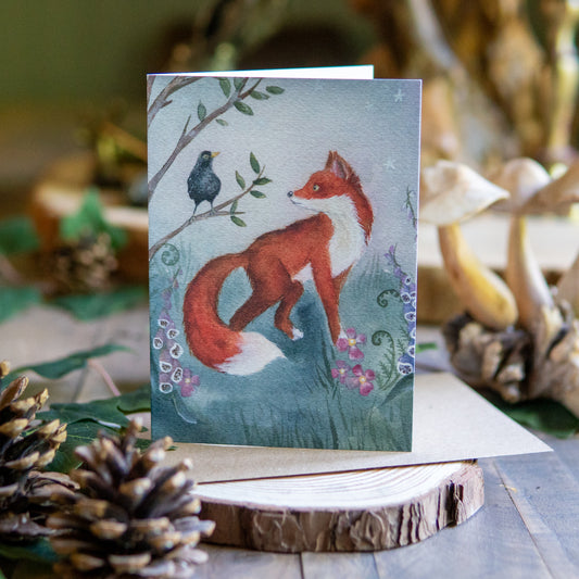 My Familiar | Woodland Magic Greeting Card