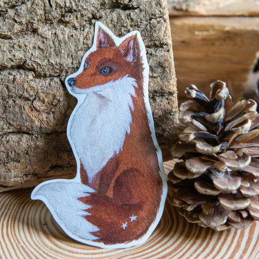 Fox Vinyl Sticker