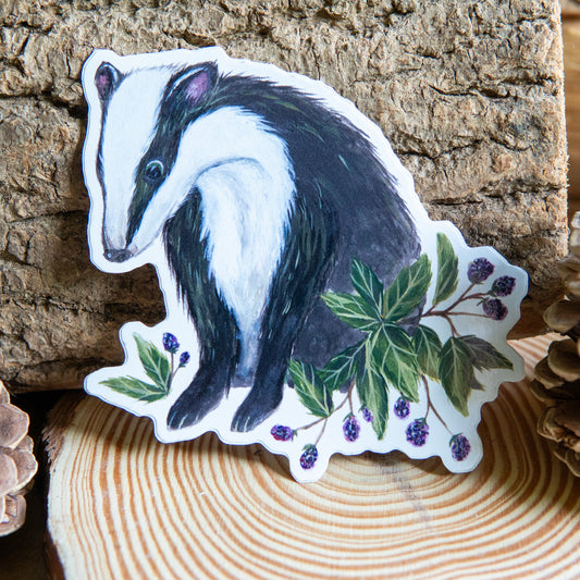 Badger Vinyl Sticker