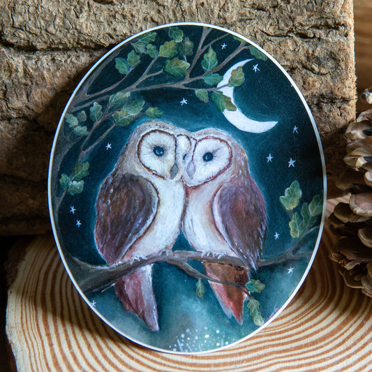Owls Vinyl Sticker