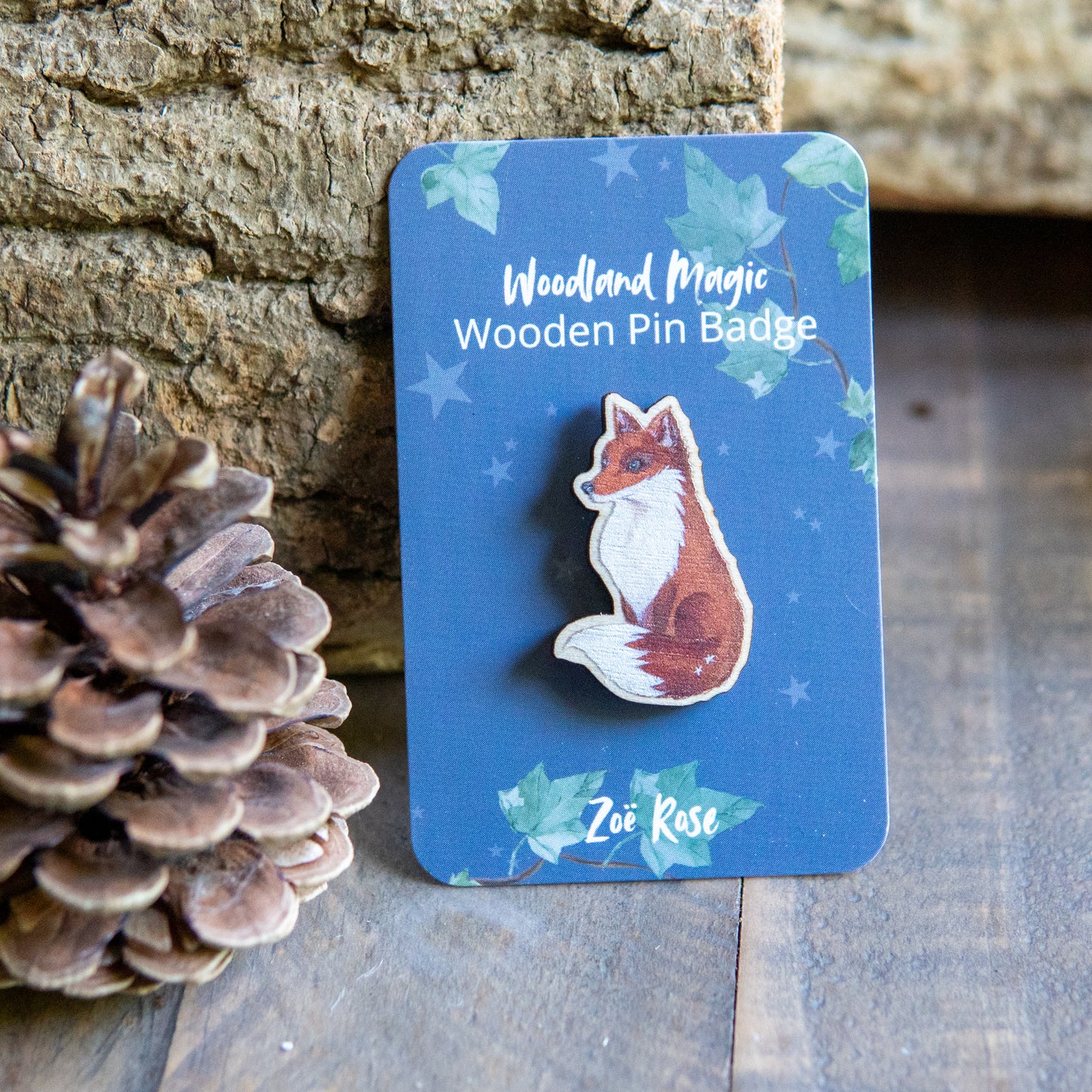 Fox Pin Badge