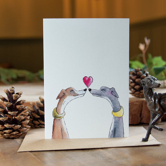 Whippet Love Card | Eric Loves Twiggy