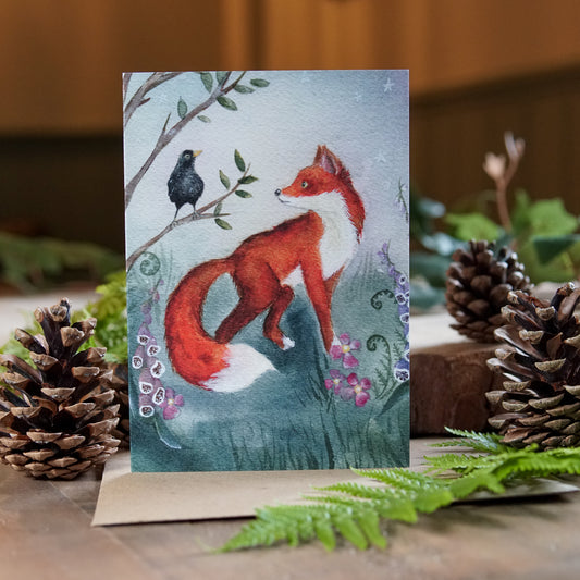 My Familiar | Woodland Magic Greeting Card