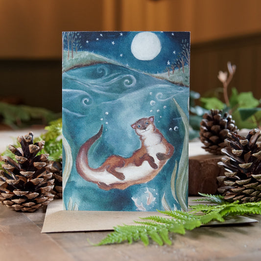 River Dance | Woodland Magic Greeting Card