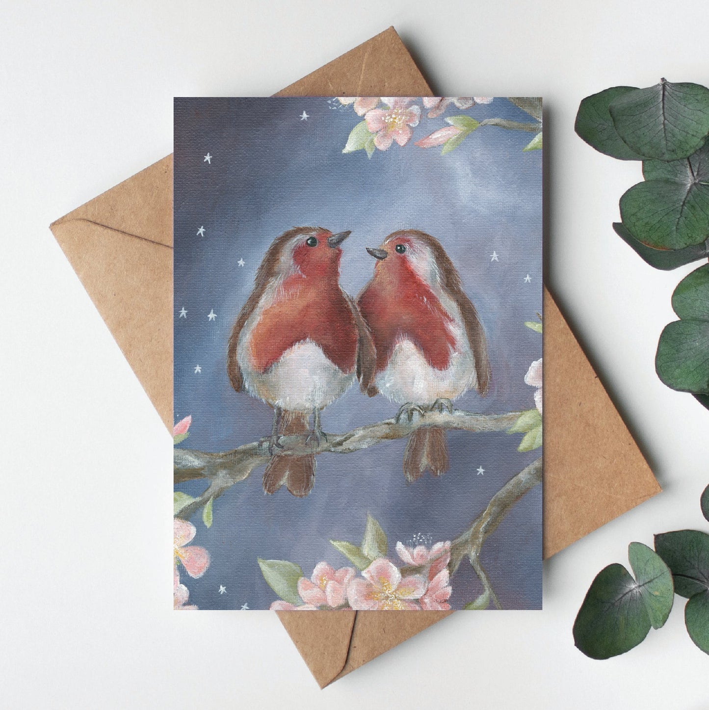 Whimsical Robins Greeting Card | Storyteller | Everyday and Birthday Greeting Card