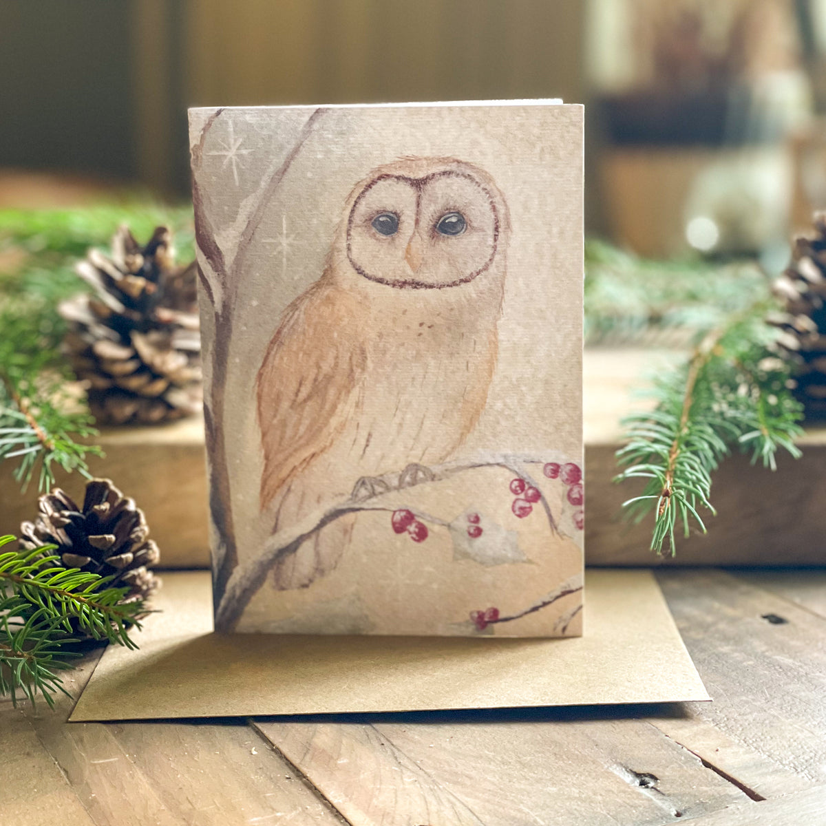 Winter's Blessings | Owl