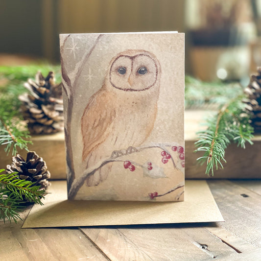 Winter's Blessings | Owl