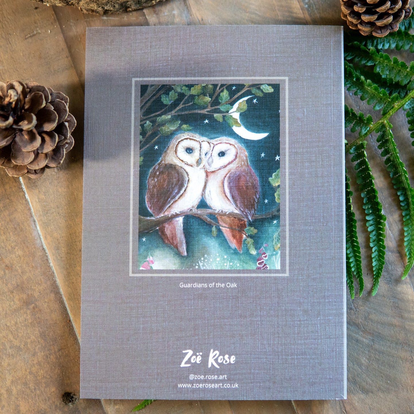 Owl Stationery | A5 Perfectly Bound Notebook Journal