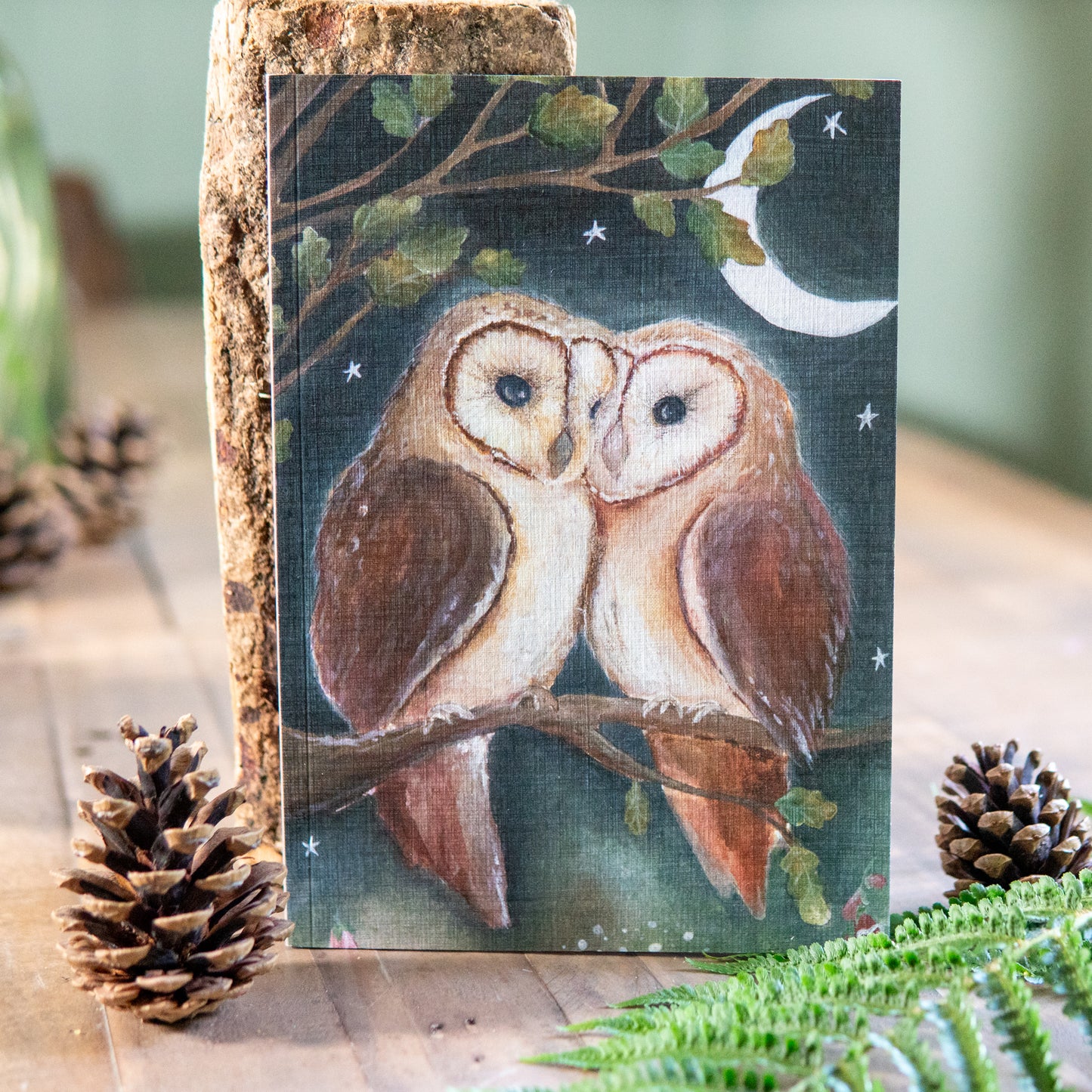 Owl Stationery | A5 Perfectly Bound Notebook Journal