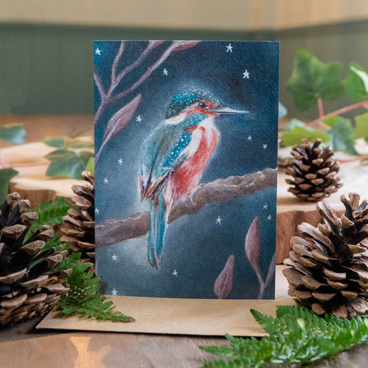 Kingfisher | Woodland Magic Greeting Card